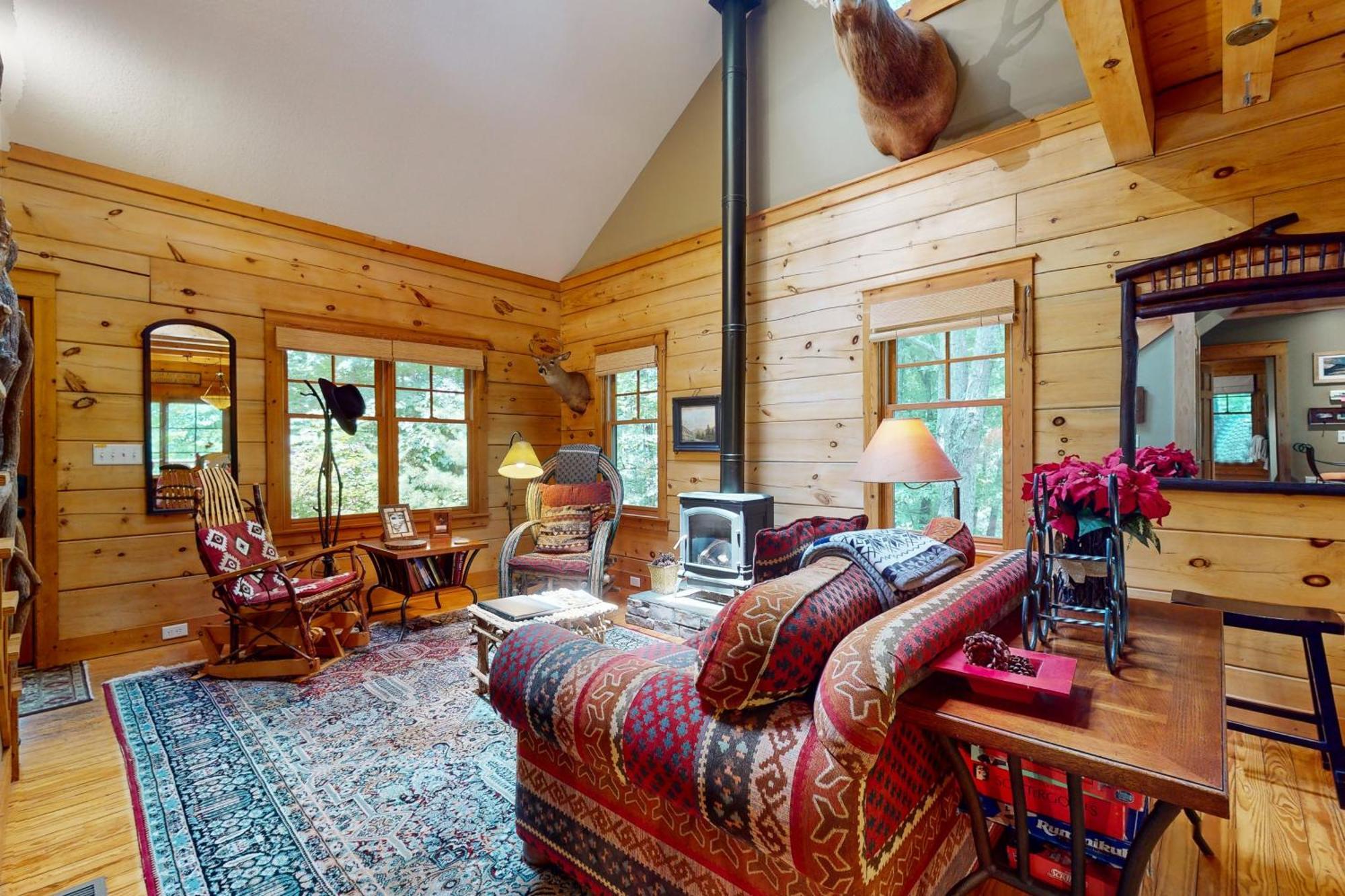 Elkhorn Cabin & Eagles Wing Lodge Ешвілл Екстер'єр фото