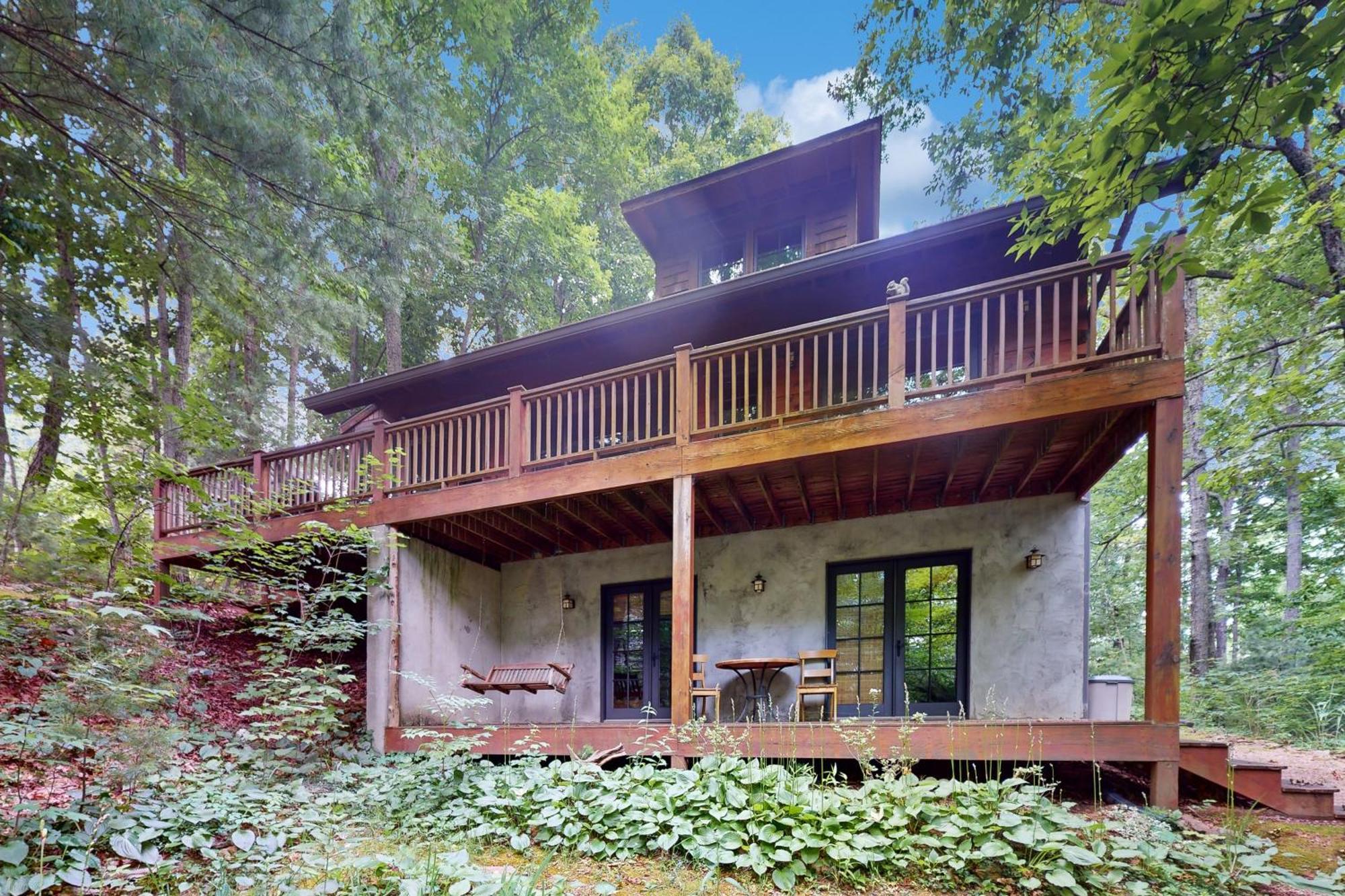 Elkhorn Cabin & Eagles Wing Lodge Ешвілл Екстер'єр фото