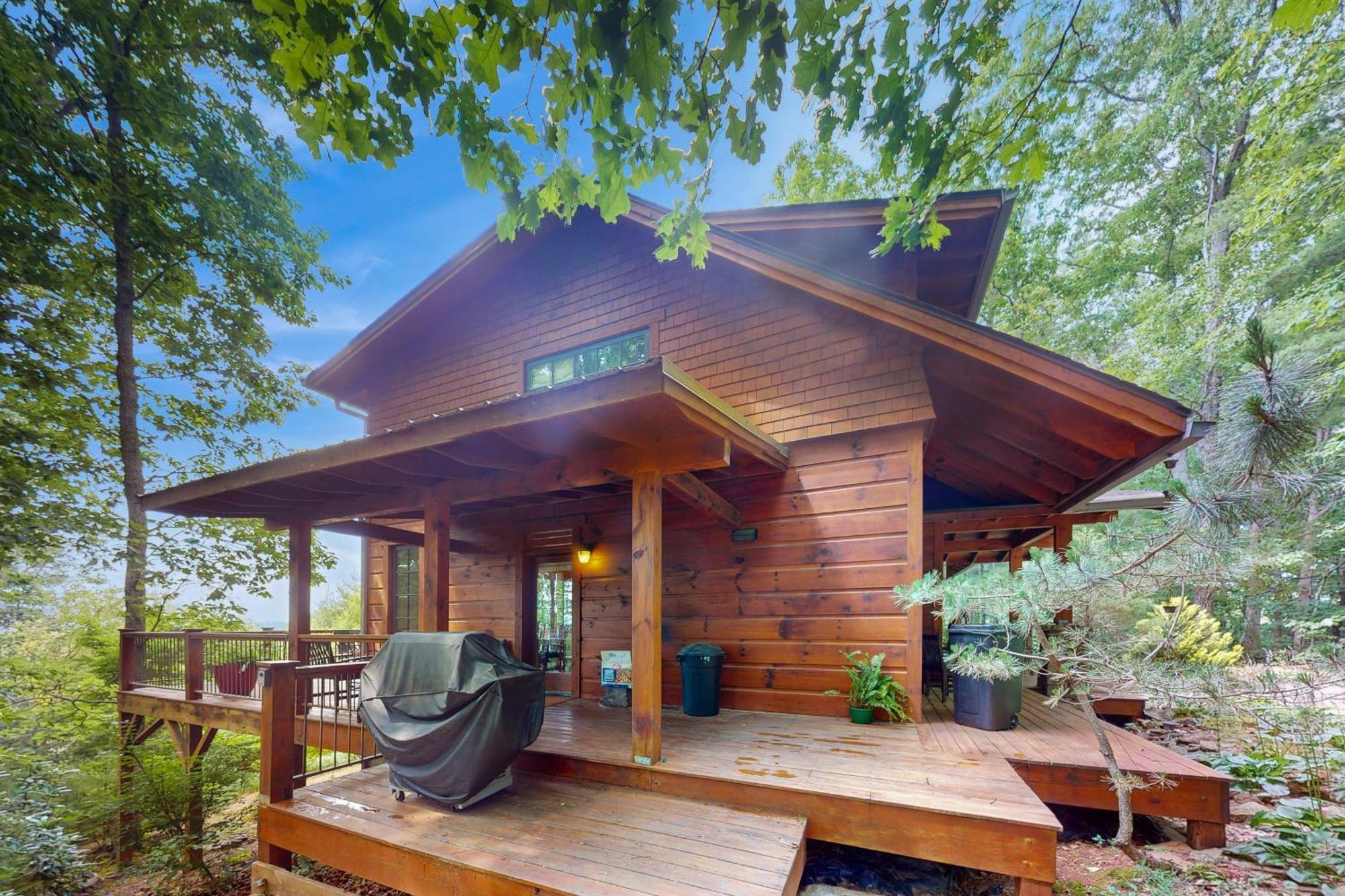 Elkhorn Cabin & Eagles Wing Lodge Ешвілл Екстер'єр фото